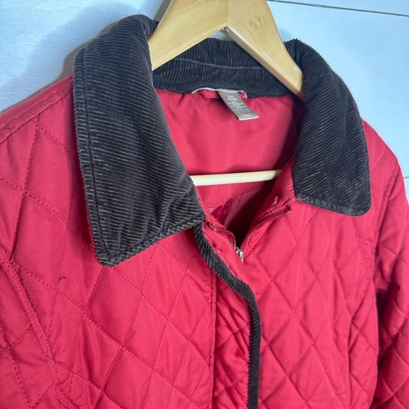 White Stag Barn Coat Snap Closure Quilted Jacket Women's - Size L  (12/14) - Picture 3 of 8